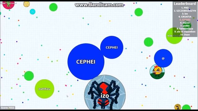 AGAR.IO SOLO GAMEPLAY (FFA) VANISH SPLIT смотреть онлайн