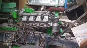 Двигатель камаз 5511 740 Подушки крепления двигателя камаз Выхлопная камаз Задние крепления дви