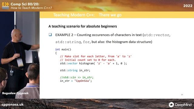 Comp Sci 80/20: How to Teach Modern C++? - Boguslaw Cyganek - C++ on Sea 2022