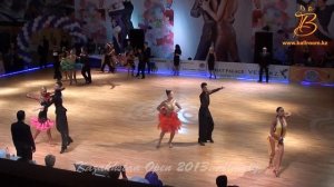 WDSF Open Latin. Semi-final. Samba 1