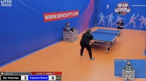 Бут Надежда 2-3 Тараник Елена   Турнир Восток 4 WINCUP 15.03.21 Прямая трансляция Зал1