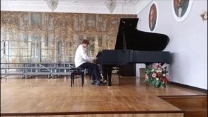 Шамаев Артём. И.С. Бах Инвенция F-dur, Ф. Бургмюллер Этюд Гроза