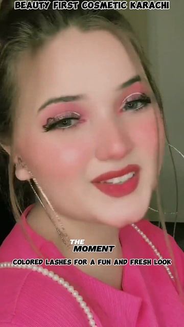 😱Colored Lashes For A Fun And Fresh Look👀 #shortvideo #trendingshorts #short #coloredlashes #fresh смотреть онлайн