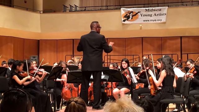Midwest Young Artist Philharmonia Orchestra, Overture to Egmont by Ludwig van Beethoven, 10/29/2017 смотреть онлайн