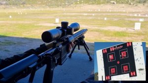 Sig Sauer Cross Bolt Action Rifle 6.5 Creedmoor Accuracy Test with Factory Ammunition