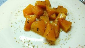 Кабак запеченный с медом и пряностями