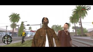 GTA SA Kaye and O-Dog (Menace II Society Skin)