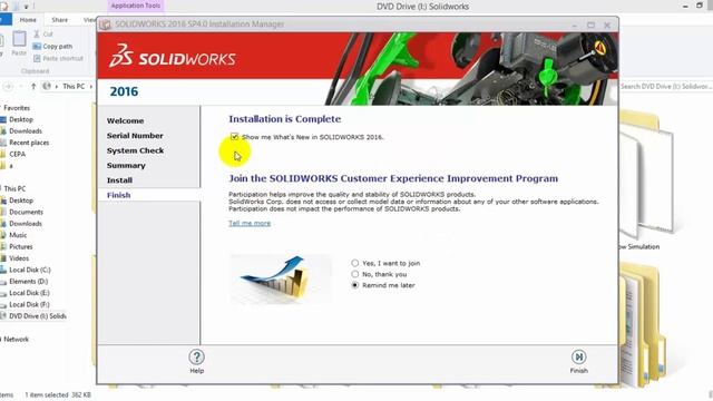 Solidworks 2016 setup + Real hack 4