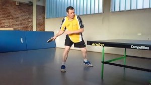 76.Тренировка.Накат ПО МЯЧУ справа по плоскому из 9-го. 20.12. 2015.