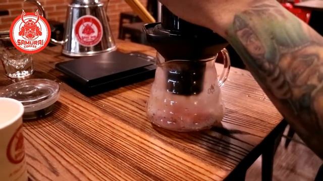 Manual Brewing - Aero Press @theironsamuraicoffee смотреть онлайн