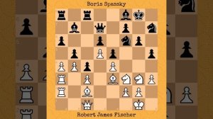 Robert James Fischer vs Boris Spassky, 1992 #chess #chessgame