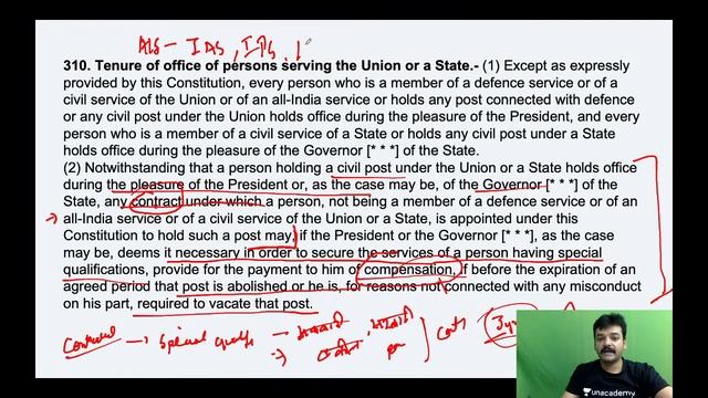 Indian Constitution: Civil Servants and Constitutional Safeguards | Crack Judiciary Exam | PCS(J)