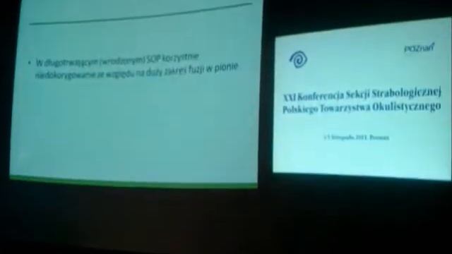 Zez skośny - dr n. med. Beata Kaczmarek - Poznań 3.11.2011 - Część 6 смотреть онлайн