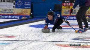 United States v Turkey - Highlights - World Mixed Doubles Curling Championship 2022