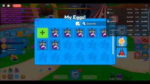 opening 16 plumb capybara eggs in bubble gum clicker смотреть онлайн