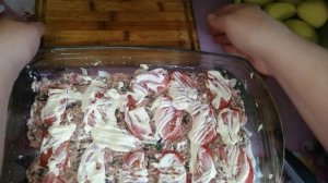 Картофельная запеканка. Картофельно-мясная запеканка. Самая вкусная запеканка