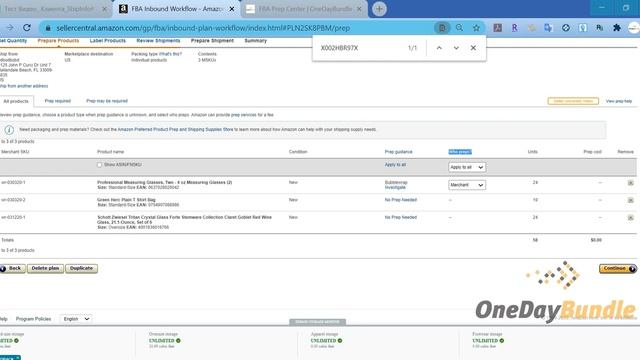 Создание Ship Plan отправки товаров на Амазон смотреть онлайн