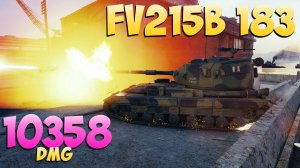 FV215b 183 - 6 Фрагов 10.3K Урона - Он старался! - Мир Танков