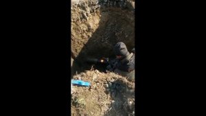 Врезка в стальную газовую трубу под давлением