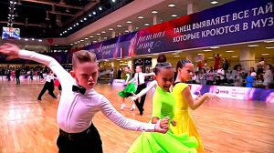 Спортивные бальные танцы Дети Ча Ча Ча
