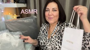 ASMR МНОГО МУРАШЕК️🛍️ПОКУПКИ GUESS️, Tendance/💍Украшения Сумка Обувь🤩GUESS️ BAG UNBOXING