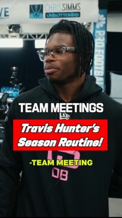 Travis Hunter takes care of his body fr!! (@BrettKollmann)