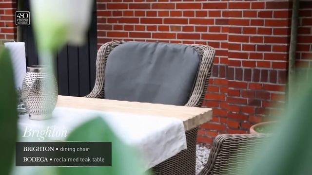 Плетеный стул Brighton 4SO смотреть онлайн