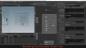 HOUDINI FOUNDATION - 23 - Modeling The Elevator Shaft - ( Free Tutorial for Game Dev in Unreal )