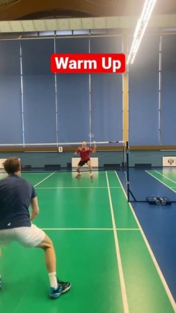Warm Up #badminton