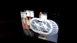 Moteur Bugatti 35B 8 cylindres 1931