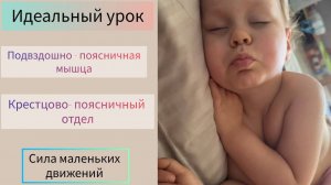 Идеальный урок на подвздошно-поясничную мышцу. Крестцово - поясничный отдел.