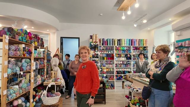 Вязальный "зелёный" съезд || МНОГО МНОГО ГОТОВЫХ РАБОТ смотреть онлайн