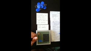 RFID Card Keytab Door Lock 5YOA not working