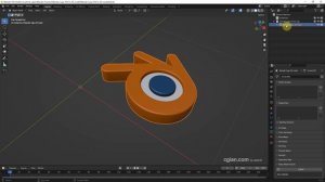 Blender Logo 3D model Tutorial | Convert 2D SVG to 3D Blend File
