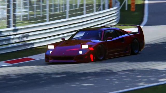 De Tomaso P72 2022 vs Ferrari F40 vs Ferrari F50 at Monza GP смотреть онлайн