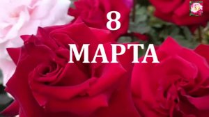 РОЗЫ ДЛЯ ВАС К 8 МАРТА