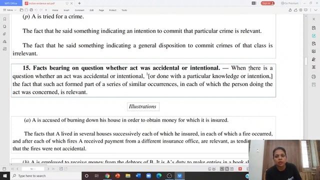 Relevency & Admissibility of Fact (Sec 5 - 16)  | Crack Haryana PCSJ