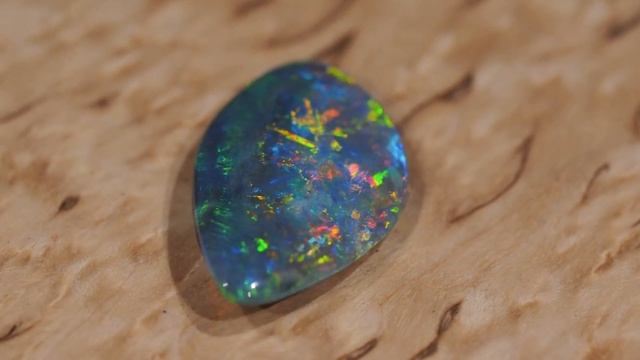 Черный опал высшего качества