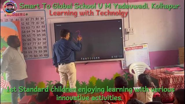 Learning With Technology || Smart To Global School V M Yadavwadi смотреть онлайн