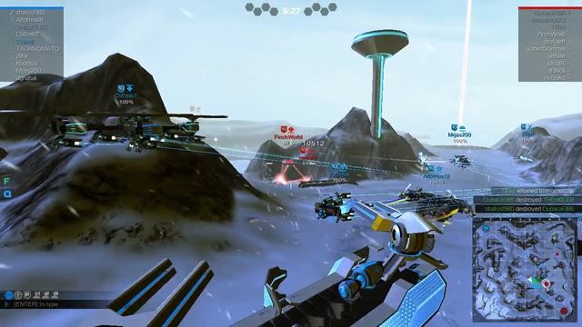 Robocraft Один бой из - Невидимая мега [10]