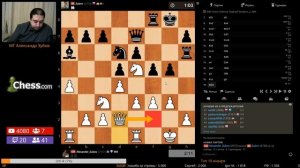 Шахматы ♛ Блиц на chess.com 2700+ 🎤 Гроссмейстер Зубов Александр