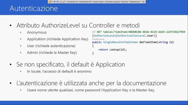 Sviluppare Azure Mobile Services con NET смотреть онлайн