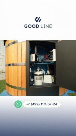 Купель с электрическим подогревом