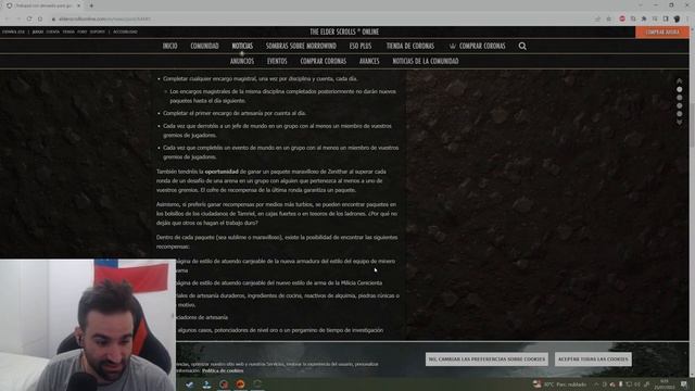 NUEVO EVENTO en TESO | FERVOR DE ZENITHAR | a LEVEAR el CRAFTING смотреть онлайн