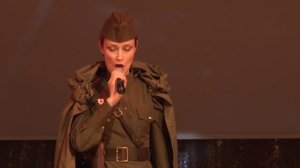 Катерина Нефедова. Священная война.  Фрагмент сольного концерта "Победа за нами"