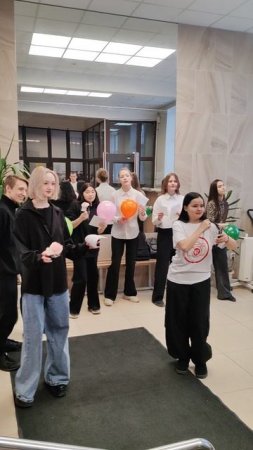 Поздравление от студентов