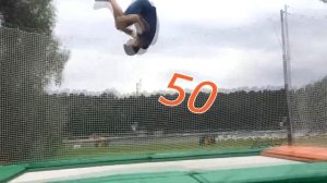 100(сто) САЛЬТО НА БАТУТЕ!!! Достигай целей!!!