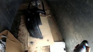 Начало покраски бампера газель бизнес, тюнинг бампера в процессе. Это только начало.