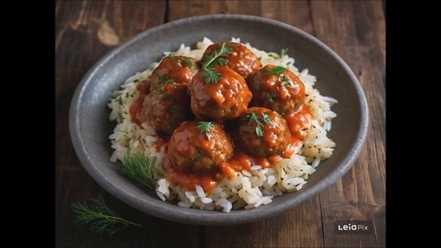 ✳️ Тефтели из грибов и риса в томатном соусе смотреть онлайн