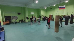 Тренировка 4.03.2025 (отработка удара по печени)